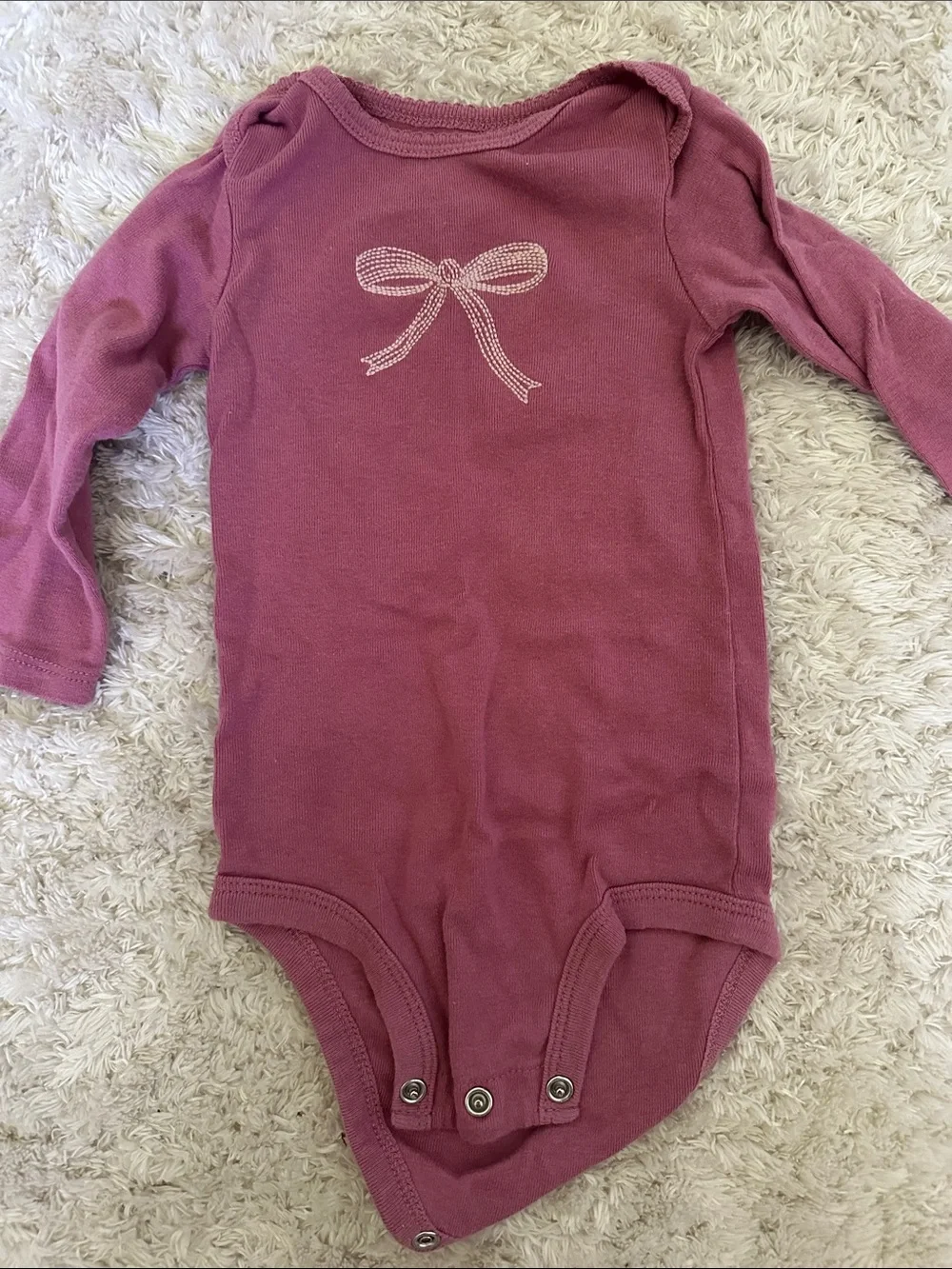 Carter's 9M Long-Sleeve One-Piece Set